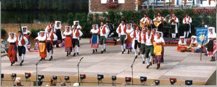 The group during the performance